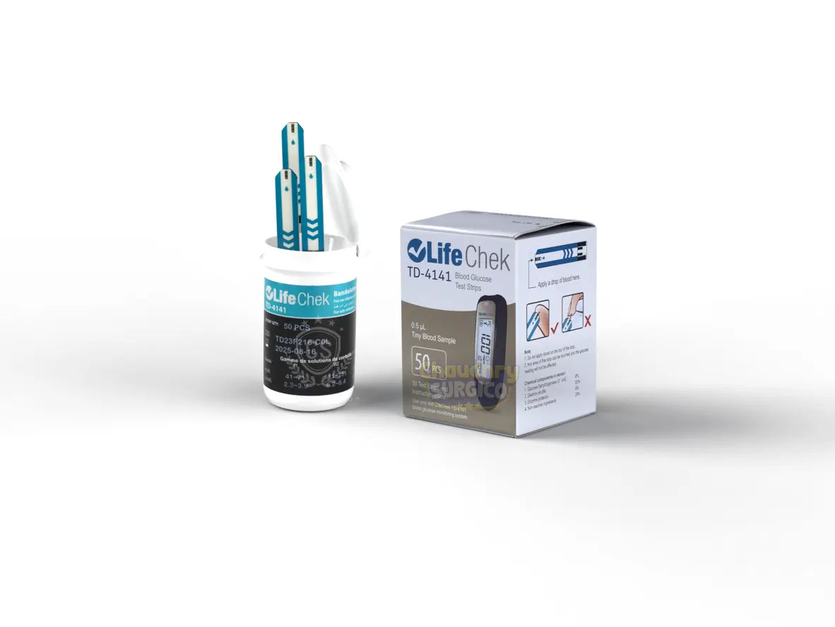 LifeChek TD-4141 Blood Glucose Test Strips (50 Count)