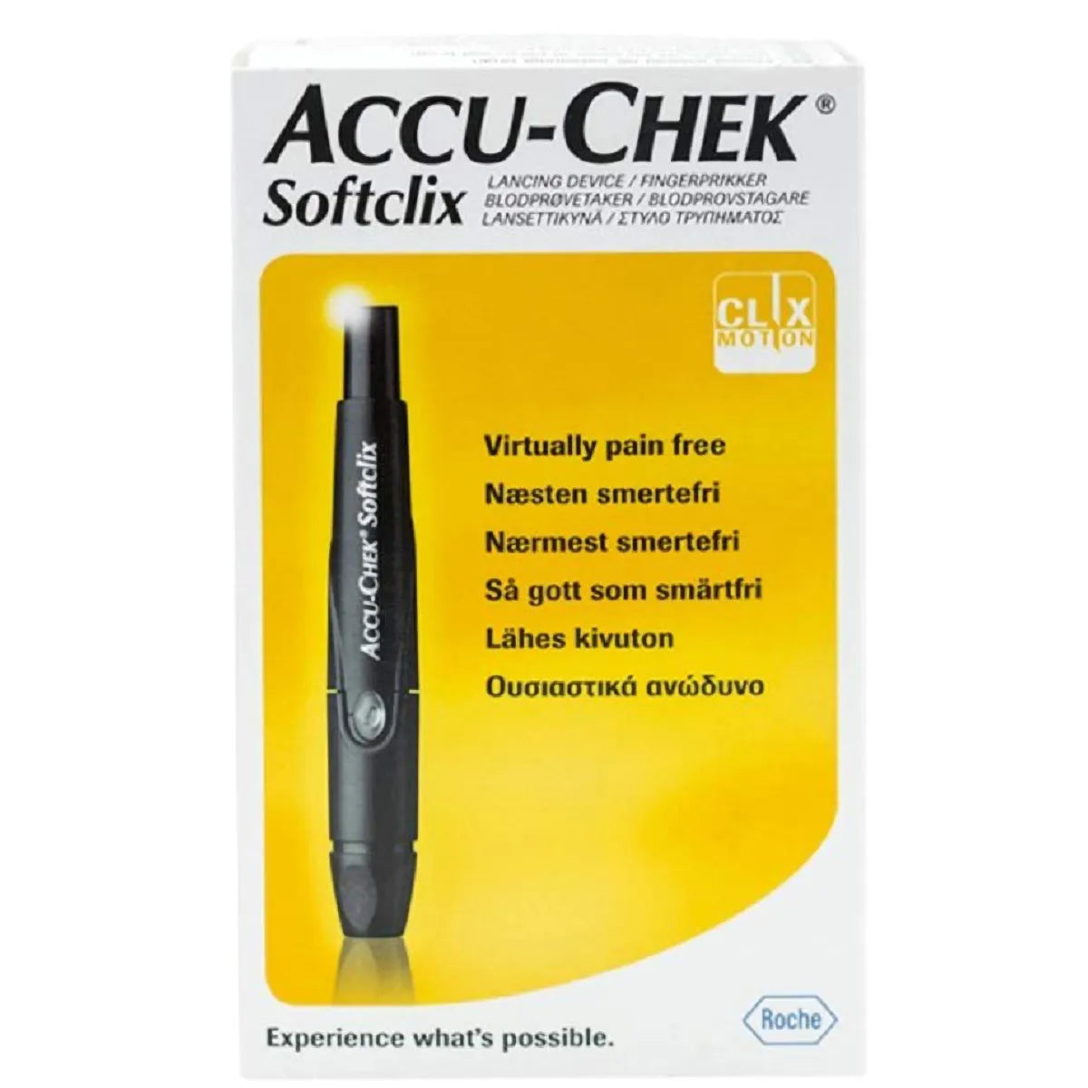 Accu-Chek Softclix Lancing Device with Clix Motion Technology