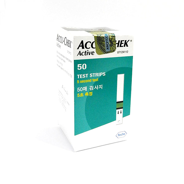 Accu-Chek Active 5 Second Blood Glucose Test Strips (50 Count)