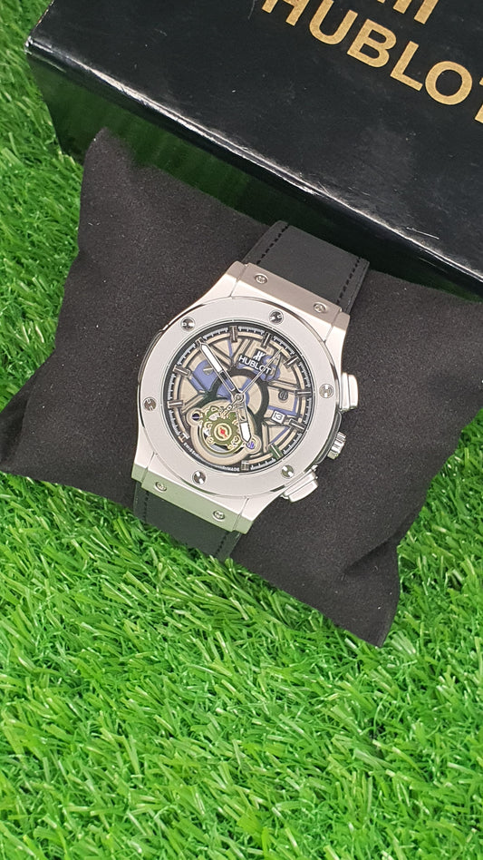 Hublot Avant-Garde Skeleton Chronograph with Exposed Mechanical Dial Watch