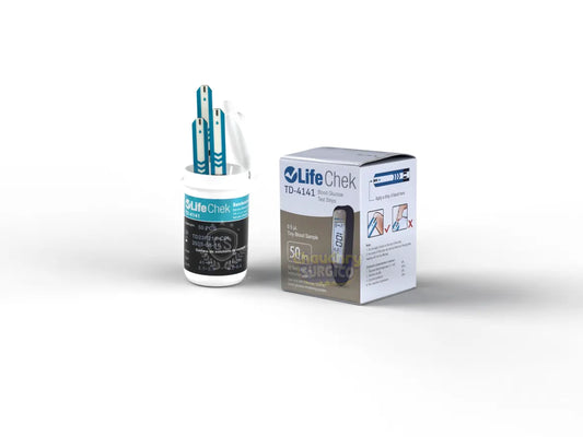 LifeChek TD-4141 Blood Glucose Test Strips (50 Count)