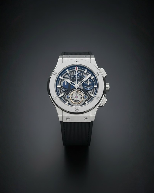 Hublot Avant-Garde Skeleton Chronograph with Exposed Mechanical Dial Watch