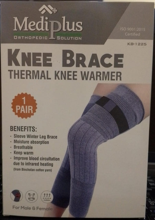 Mediplus Thermal Knee Warmer Brace (1 Pair) | KB-1225