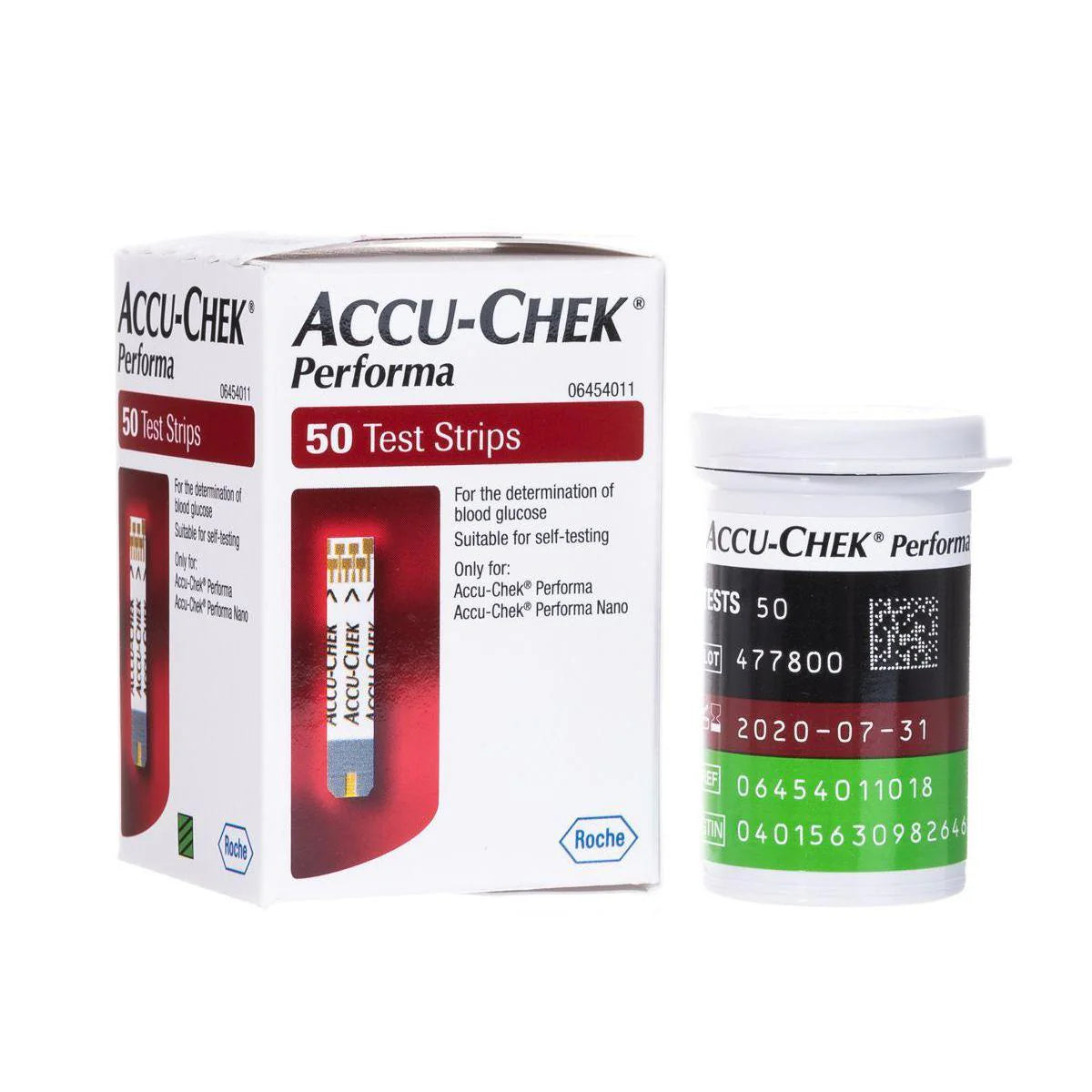 Accu-Chek Performa Blood Glucose Test Strips (50 Count)